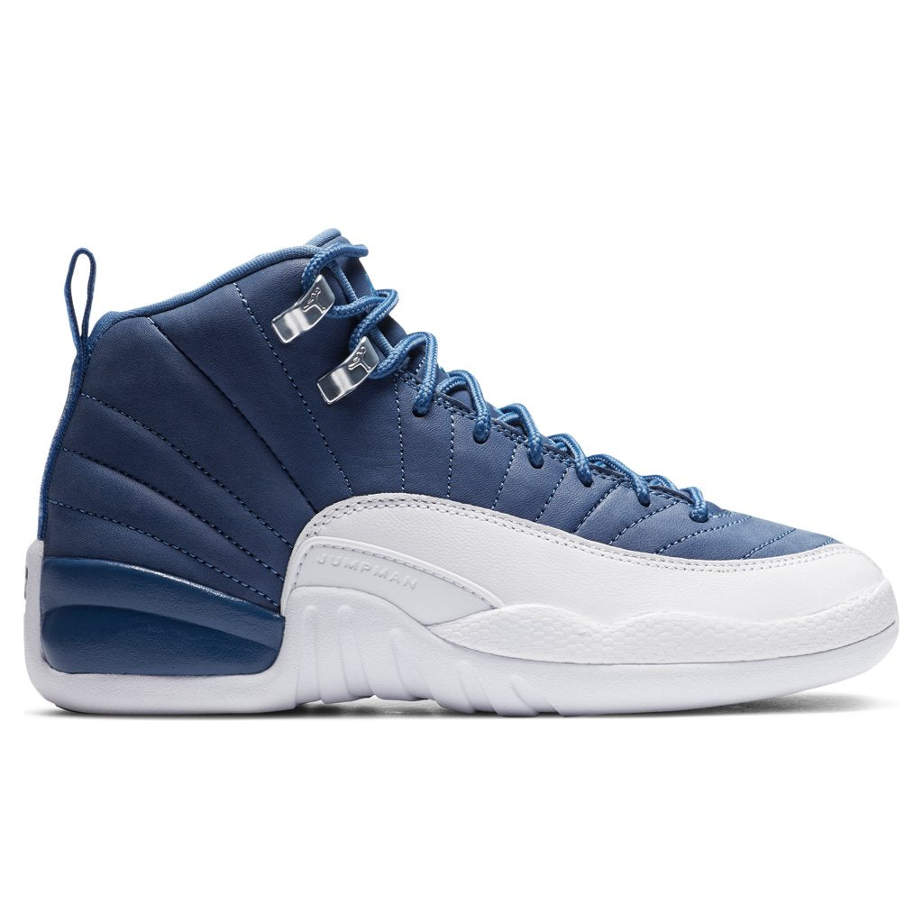 Air Jordan 12 Retro SE (GS) - Stone Blue/Legend Blue â Feature