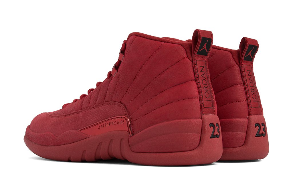mens air jordan 12 retro gym red