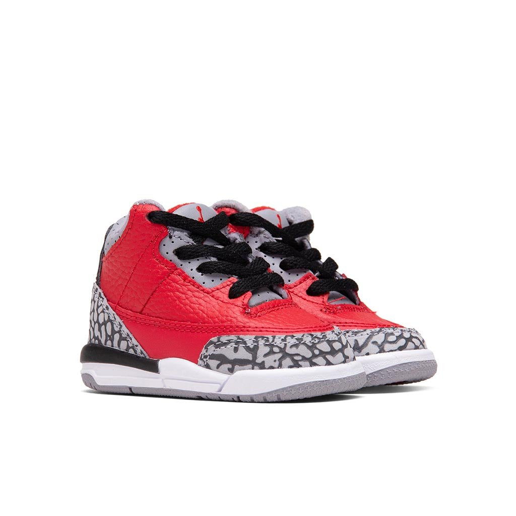 Air Jordan 3 Retro SE (TD) Fire Red - Fire Red/Cement Grey/Black â Feature