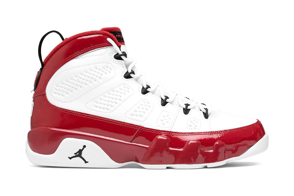 jordan retro 9 black and red white