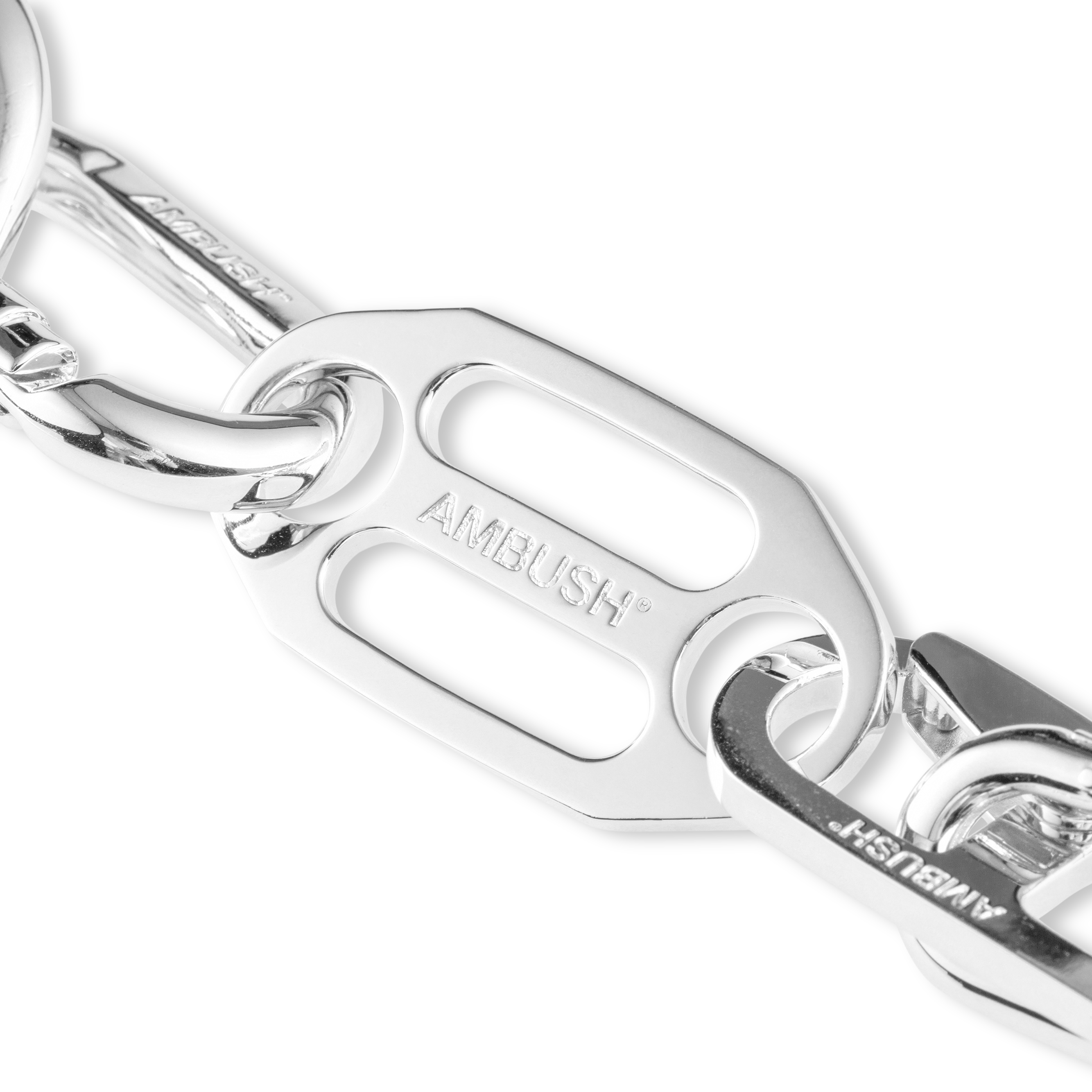Ambush Bead-Chain Necklace - Silver