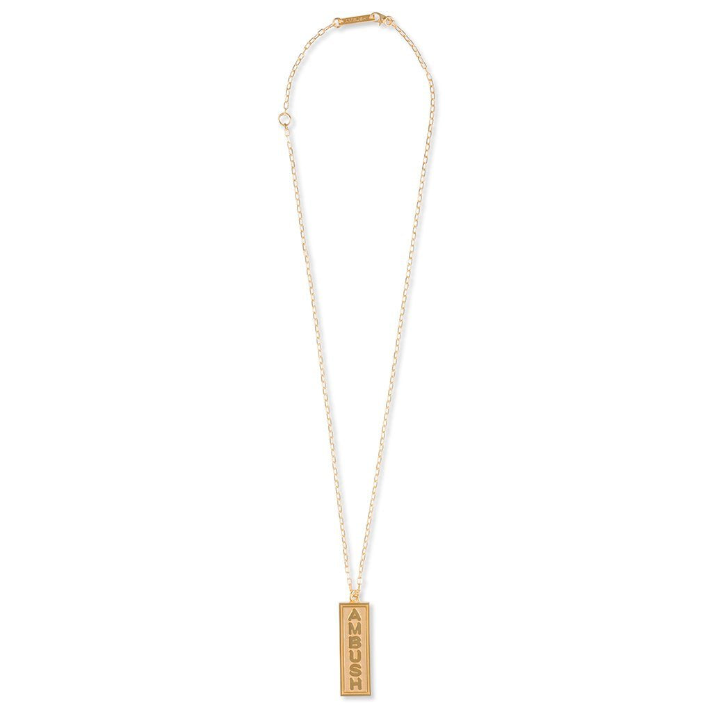 専用・ambush ネックレスofuda ambush-ofuda-necklace-gold-