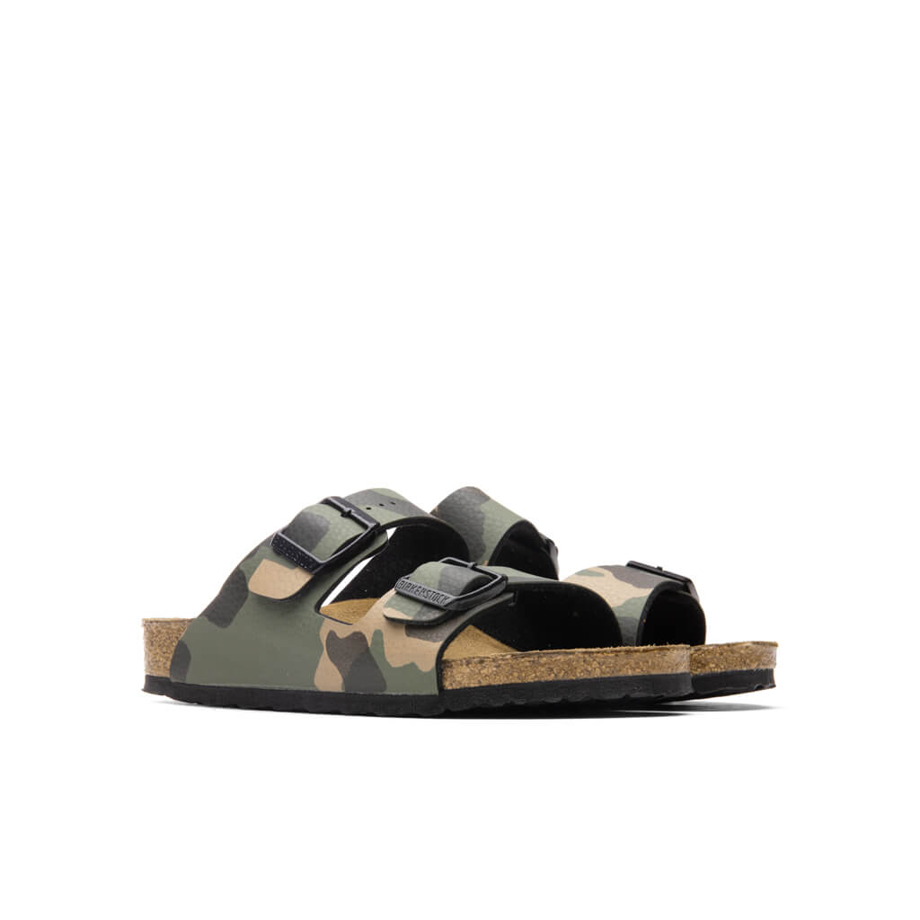 Birkenstock Arizona Kids Desert Soil Camo Green Birko-Flor