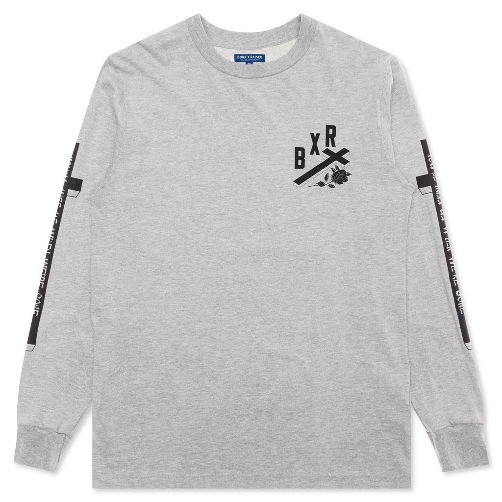 You'll Miss Us L/S T-Shirt - Heather Grey – Feature
