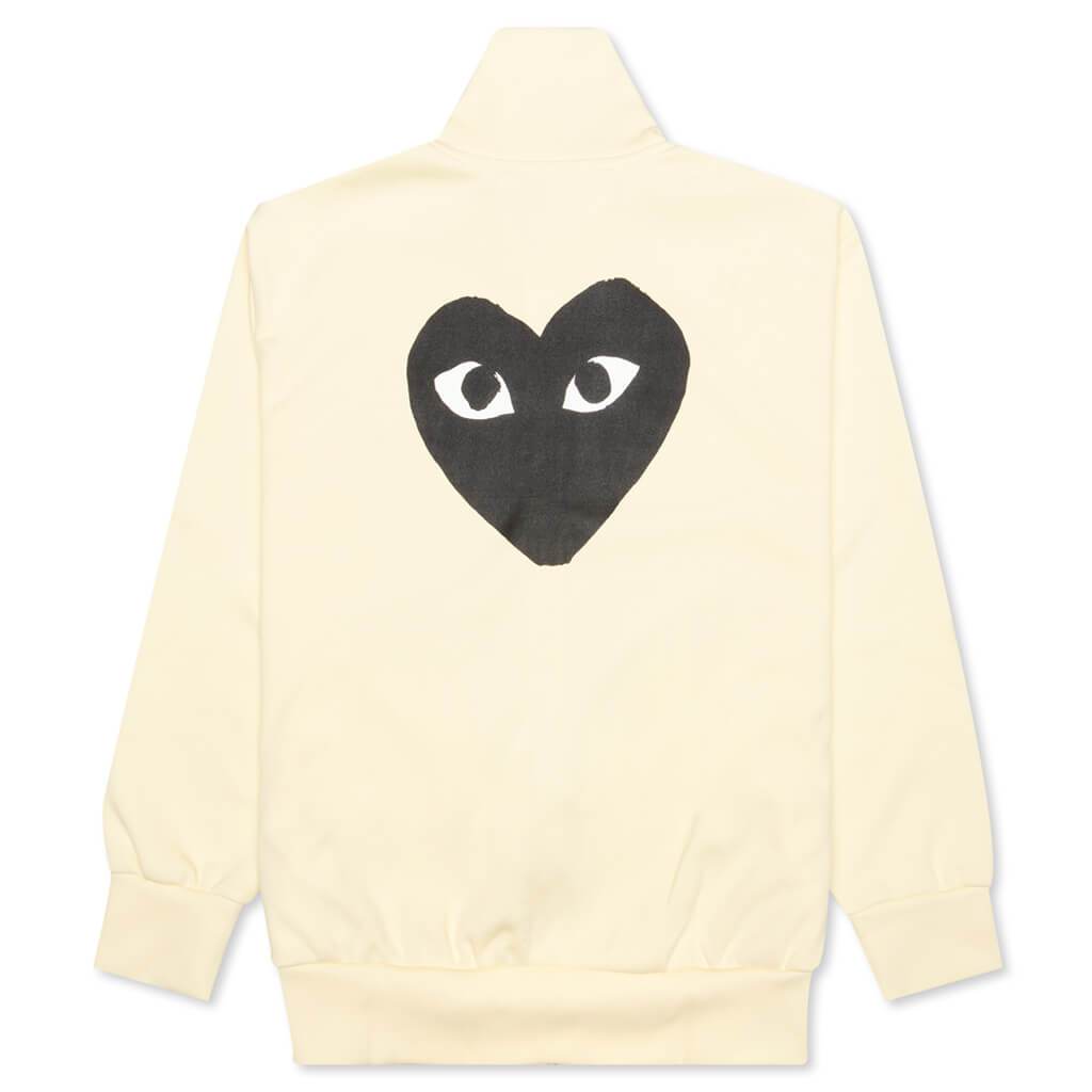 Big Black Heart Sweatshirt - Ivory