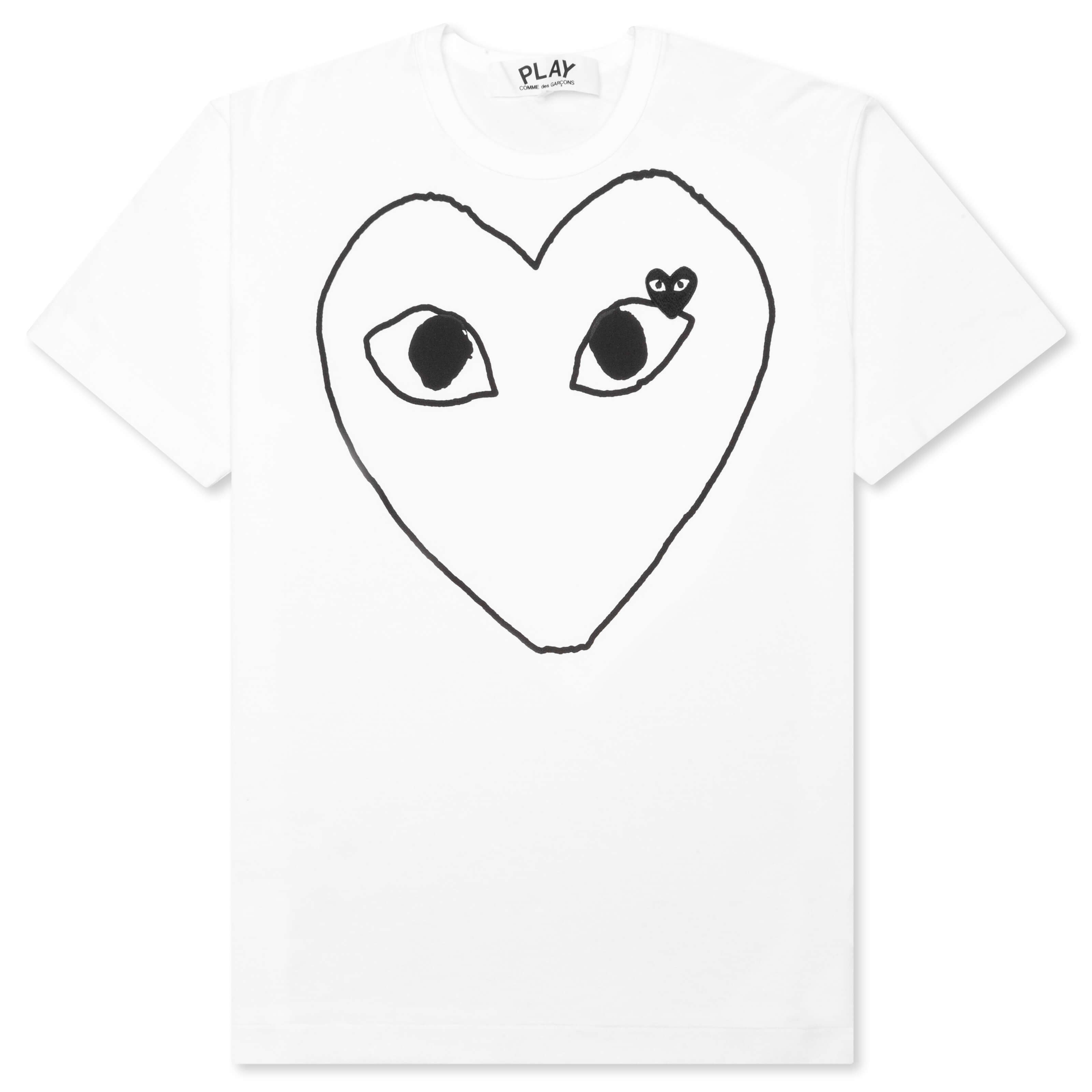 Comme des Garcons Play Heart Shirt CDG Heart Tee – Feature