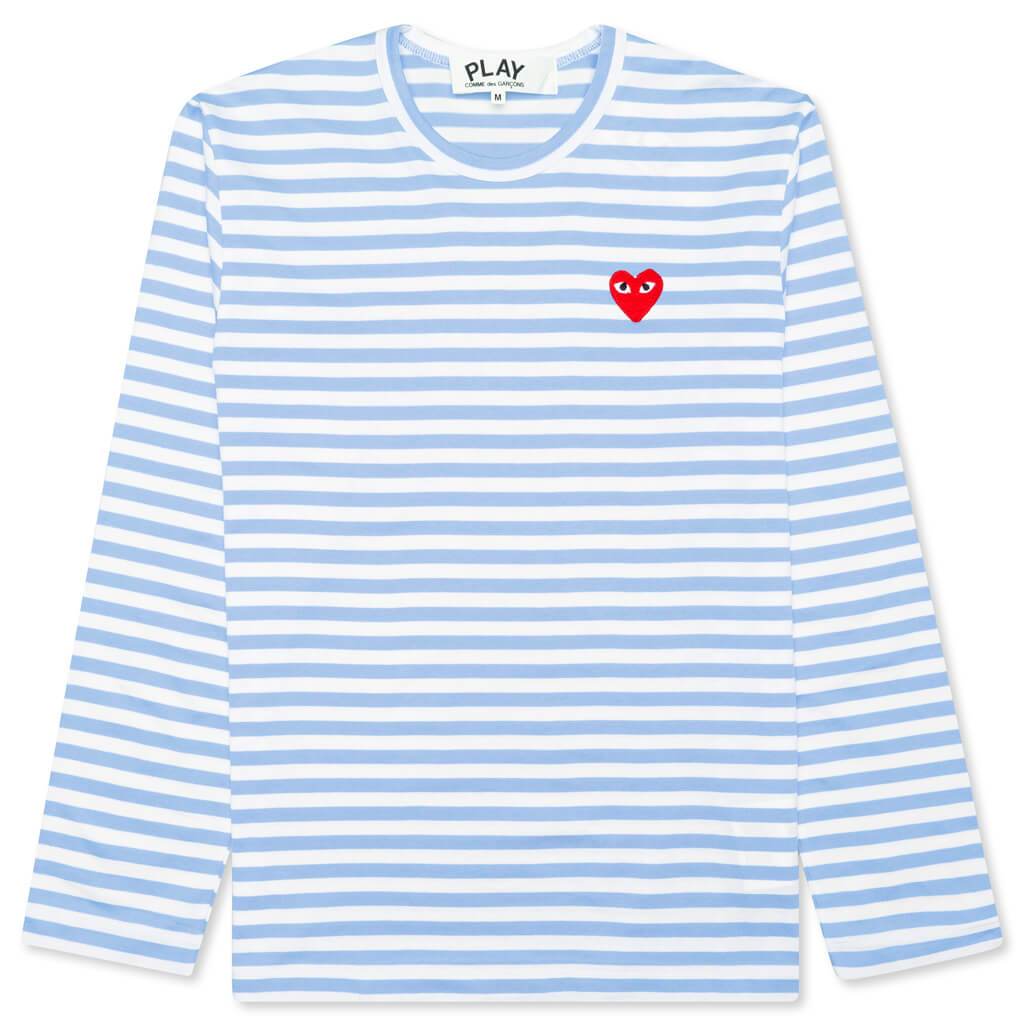 Pastelle Women's Striped L/S Shirt Blue – Feature