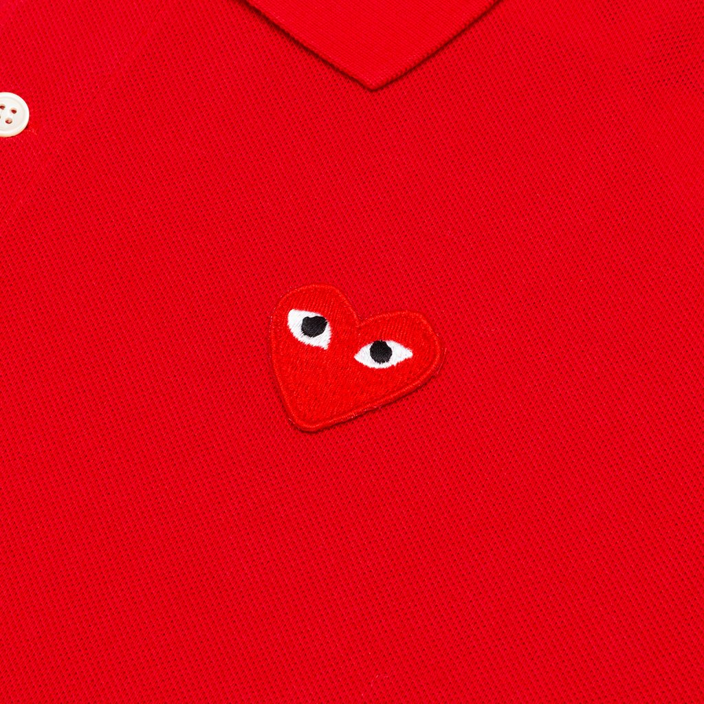 Comme Des Garçons Play - Coupe-vent play Red