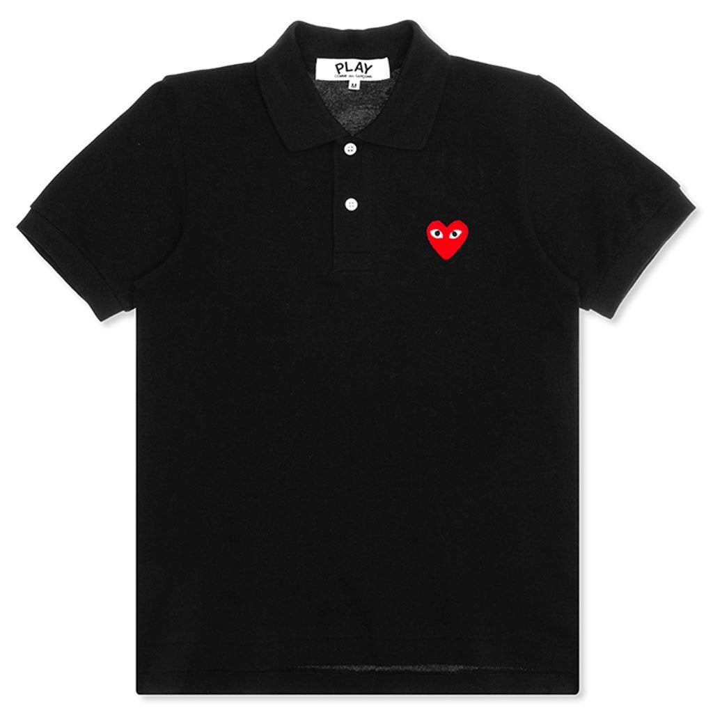Single Red Emblem Polo