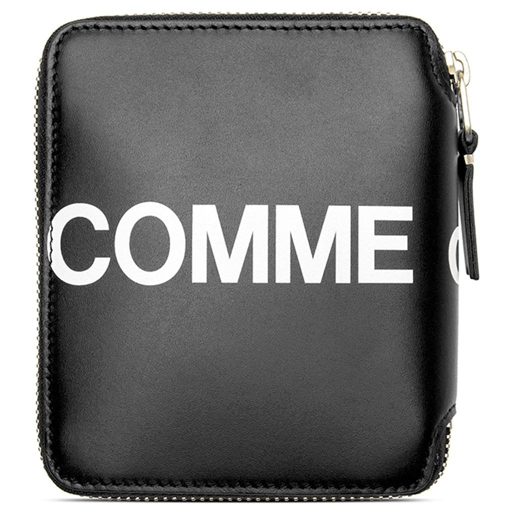 Comme des Garcons Huge Logo Leather Wallet Black – Feature