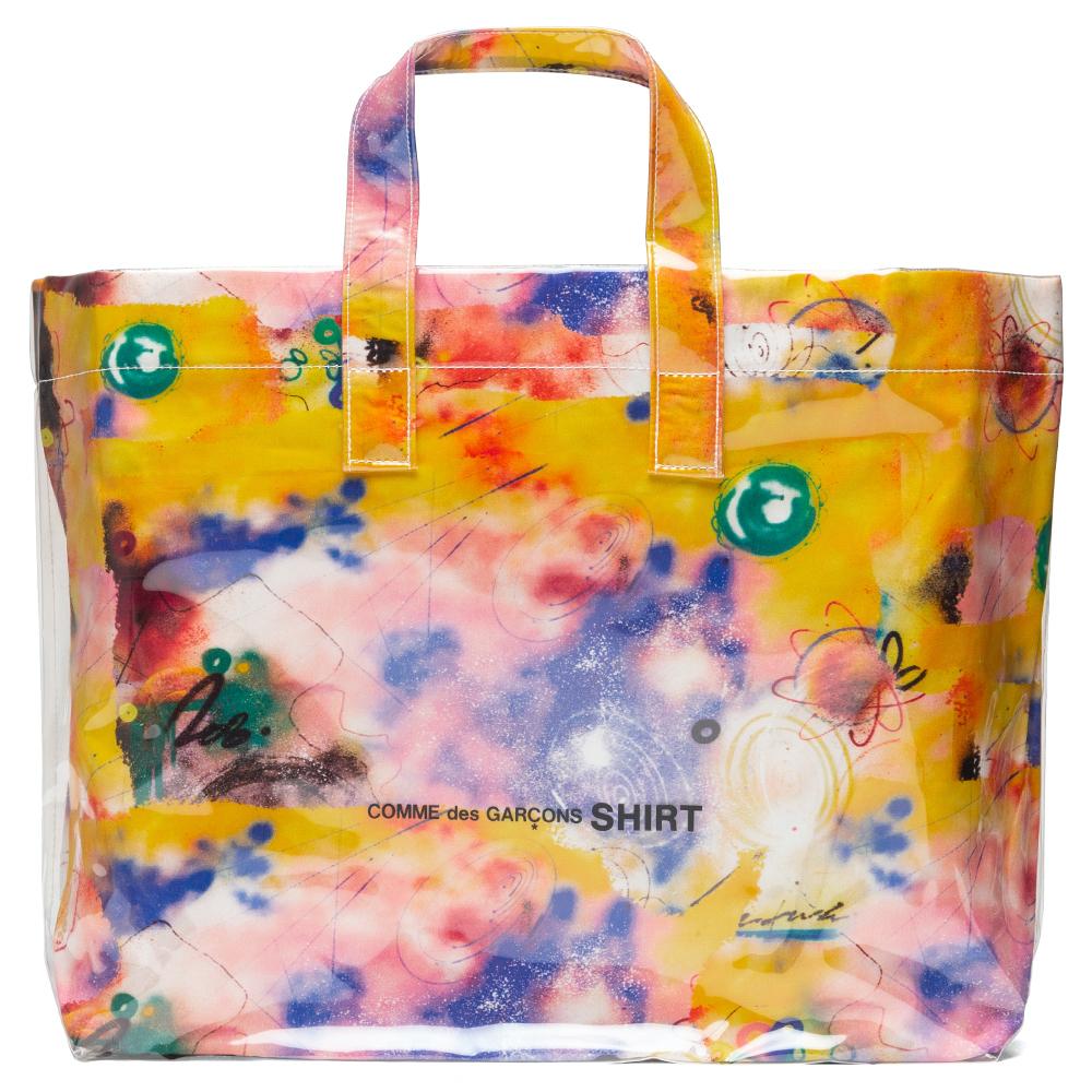 Comme Des Garcons SHIRT x Futura Wide Tote Bag - Yellow – Feature