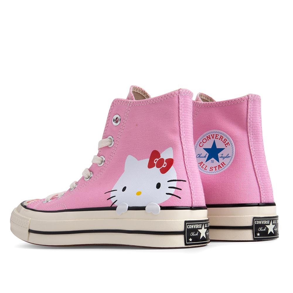 foran Monarch Fortæl mig Converse x Hello Kitty Women's Chuck Taylor All Star 70 Hi - Pink Pris –  Feature