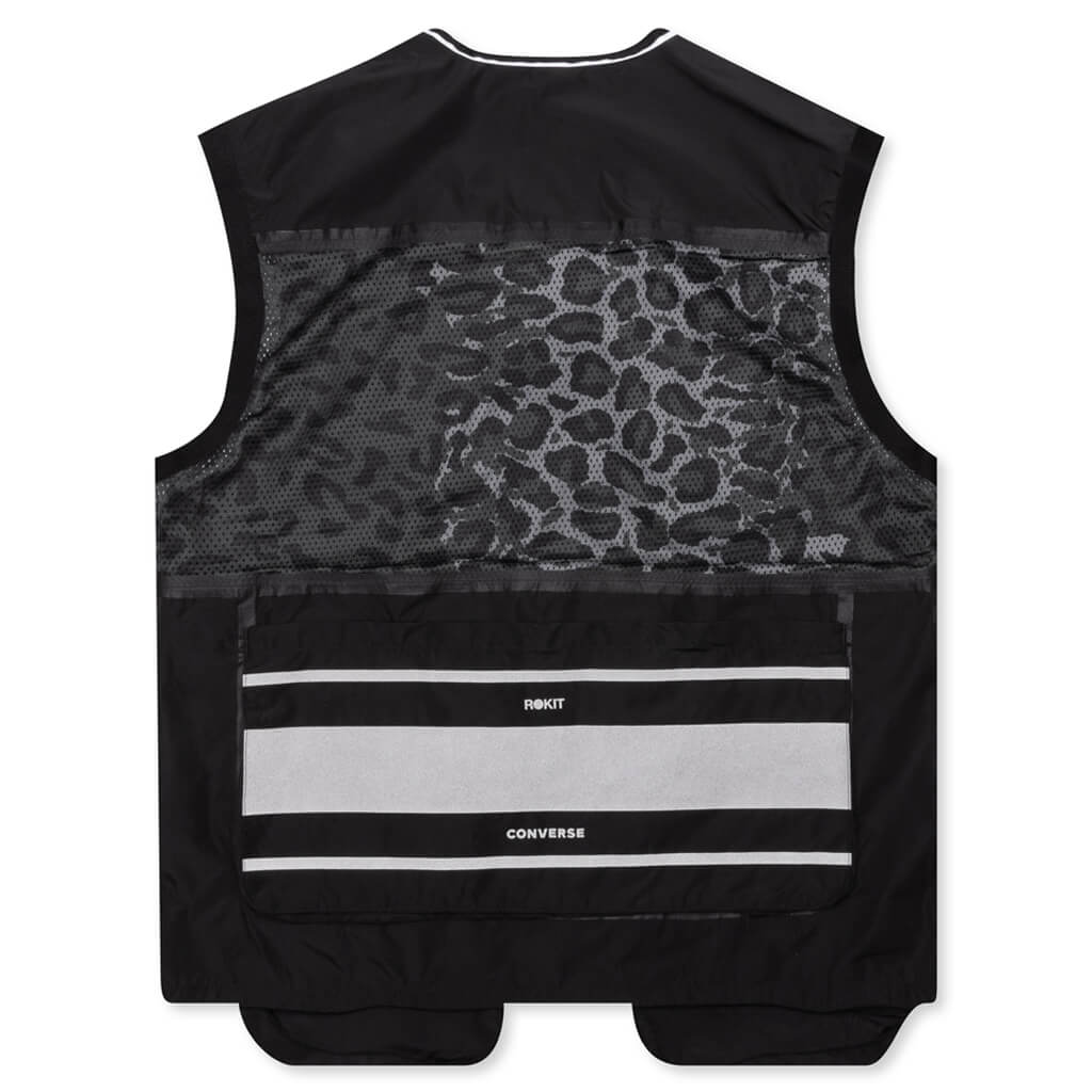 Converse x Rokit Utility Vest Black – Feature - Main Image