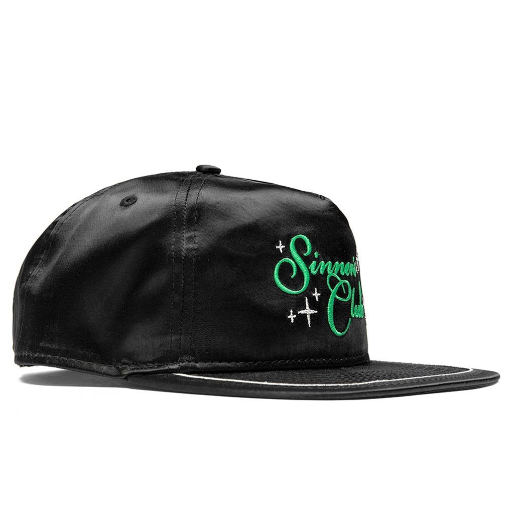 Satin 2.0 Baseball Hat (Black) (OS)