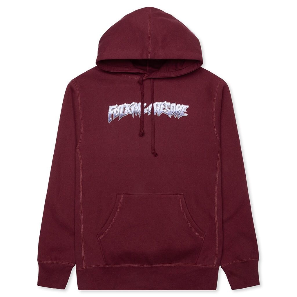 Chrome Hoodie - Maroon