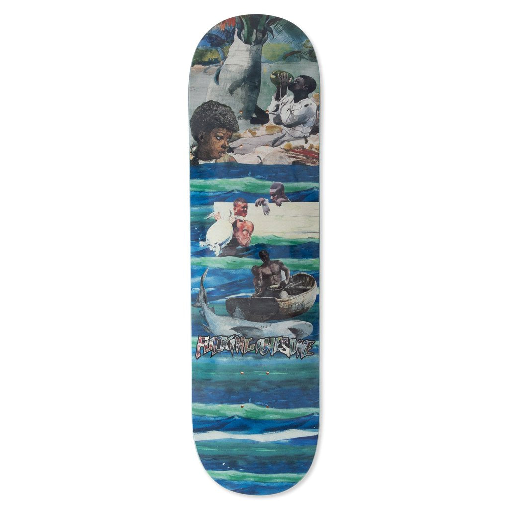 Wooden Veneer Skateboard Deck Sage Ocean Feature