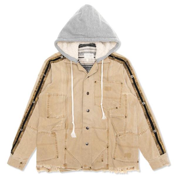 Canvas Royal Work Jacket Brown – Feature