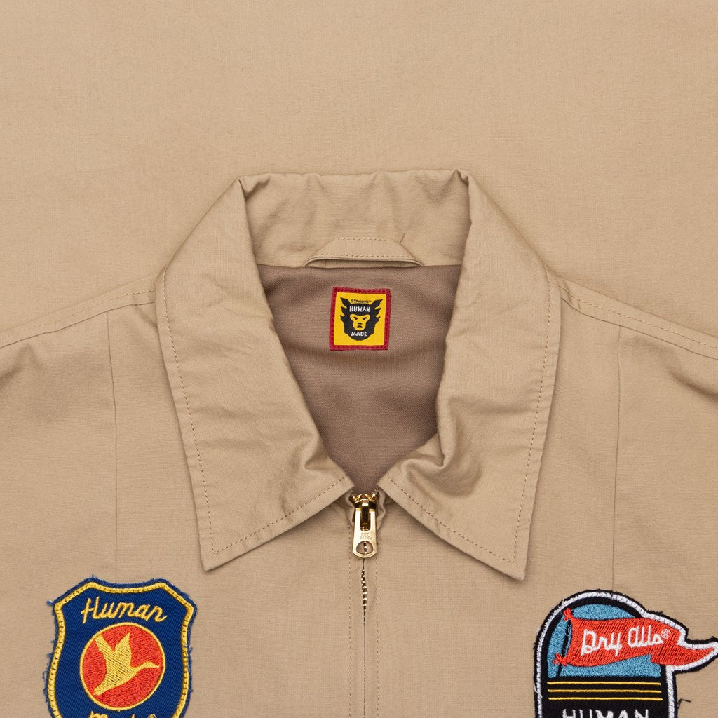 Patch Jacket - Beige