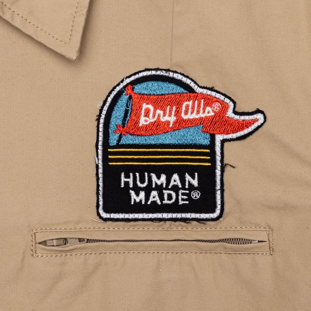 HUMAN MADE PATCH JACKET BEIGE Mサイズ - メンズ