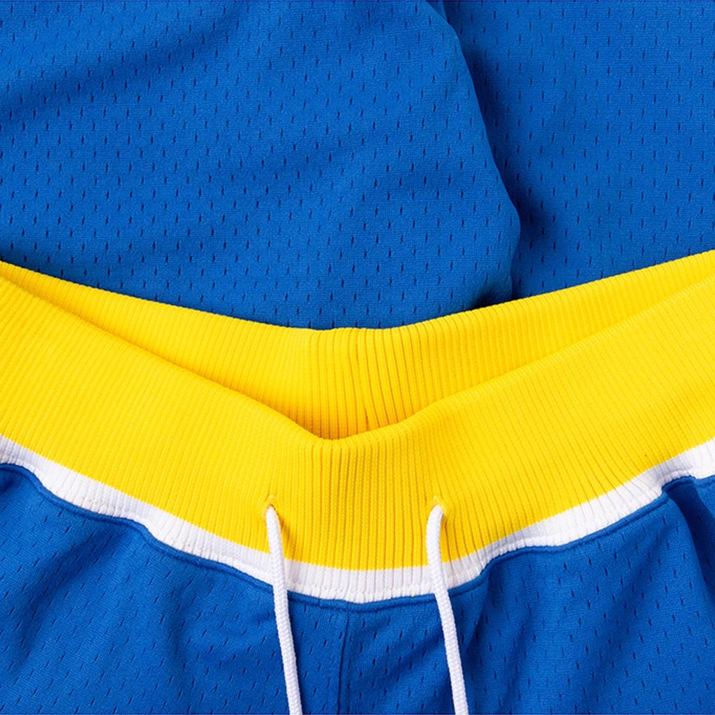 Warriors Basketball Just Don Shorts Yellow/blue All Sizes -  Israel