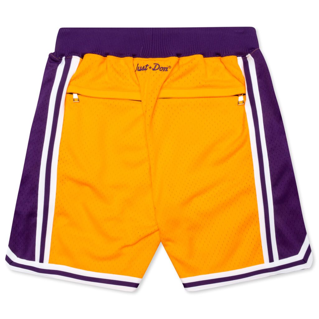 Just Don Shorts - Los Angeles Lakers 1996-97 Gold / XL