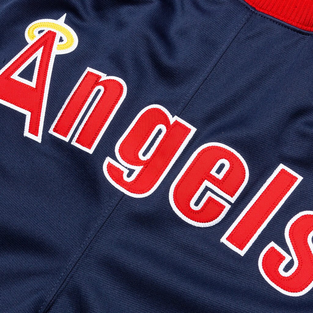 Los Angeles Angels Of Anaheim MLB In Classic Style With Paisley In