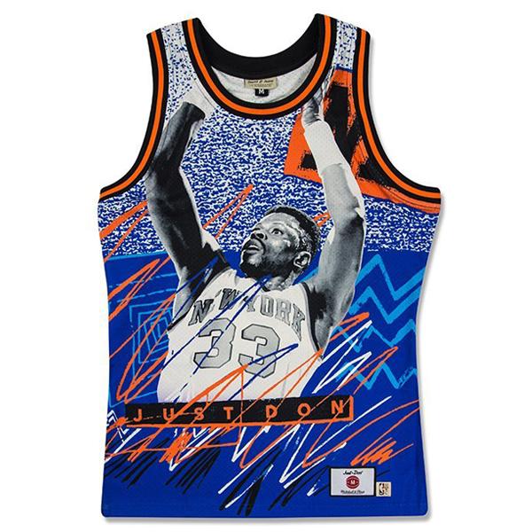 Sublimated Basketball Jersey Knicks style