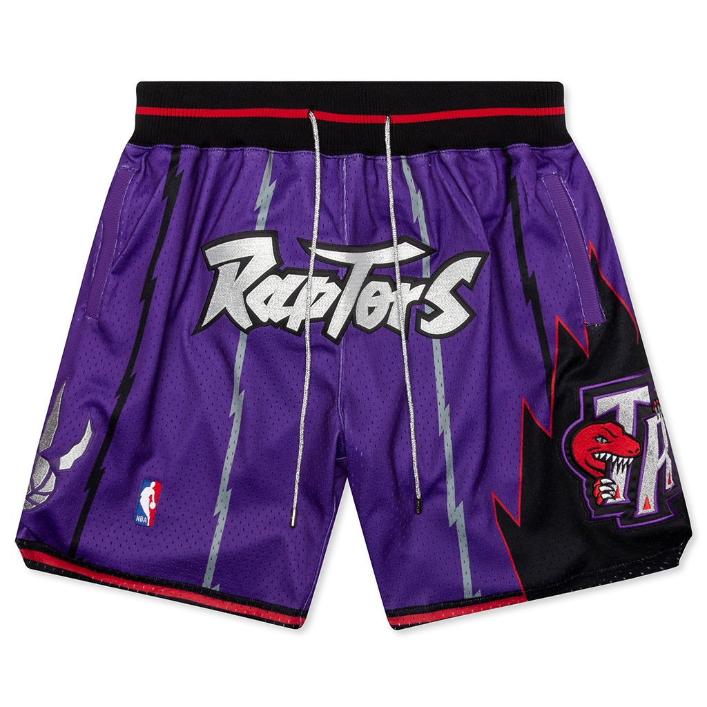 Shorts  Vintage Toronto Raptors Purple Throwback Shorts Large