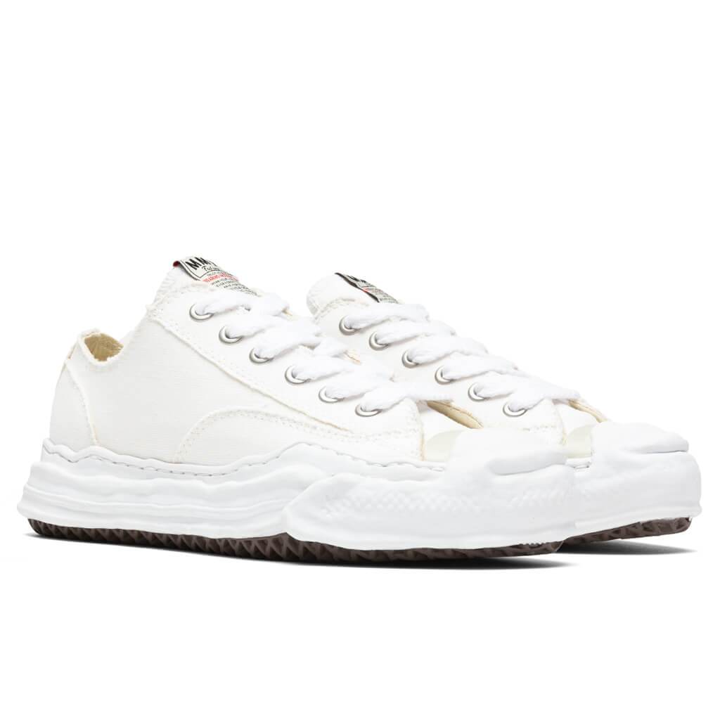 Hank Low OG Sole Toe Cap Canvas Sneaker - White – Feature