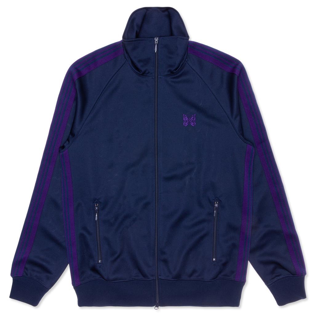 Track Jacket Poly Smooth - Navy