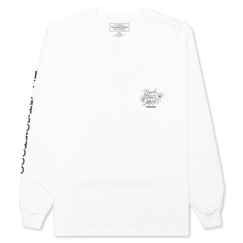 Neighborhood x Mr. Cartoon Toons Mart L/S C-Tee - White – Feature