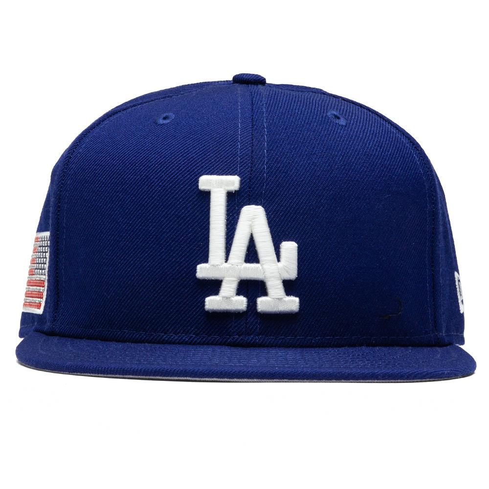 New Era 59FIFTY Fitted Los Angeles Dodgers Swarovski Flag (Dark Royal) 7 3/8