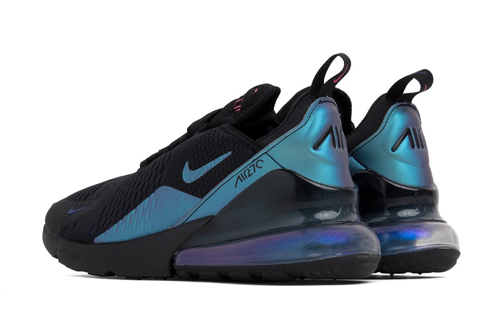 Air Max 270 Black/Laser Fuchsia/Regency Purple
