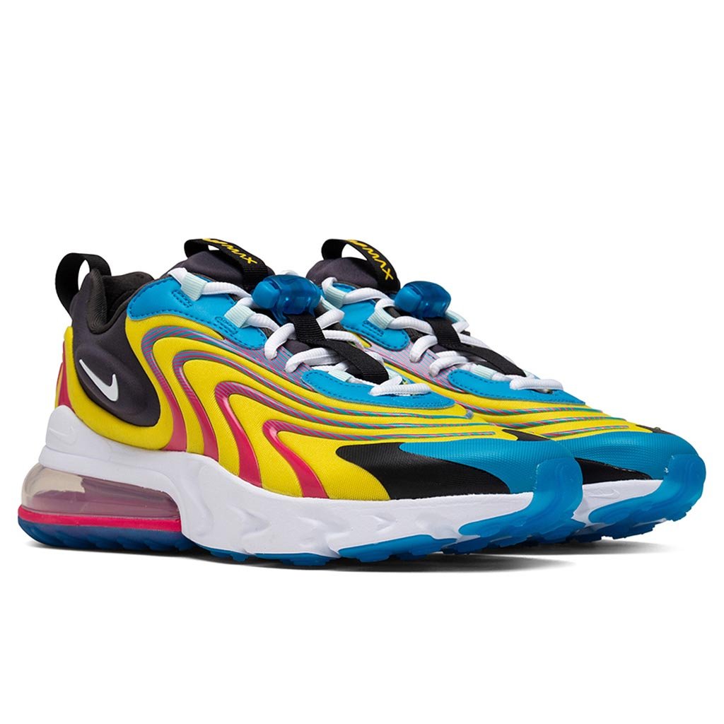 Air Max 270 React ENG Laser Blue/White/Anthracite – Feature