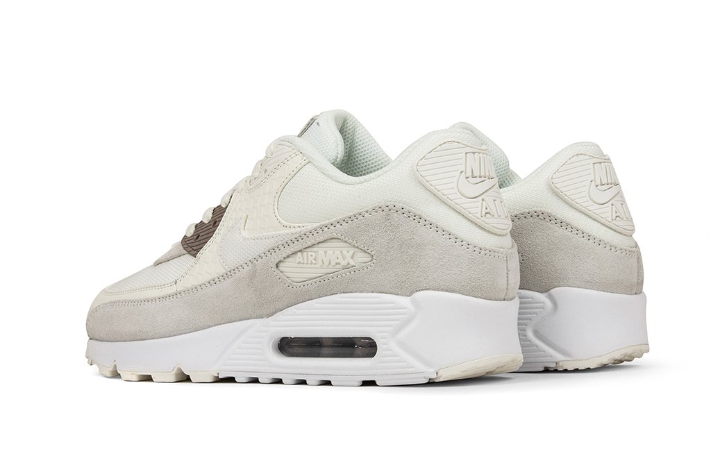 Air Max 90 Premium - Sail/Sail Sepia/Stone White â Feature