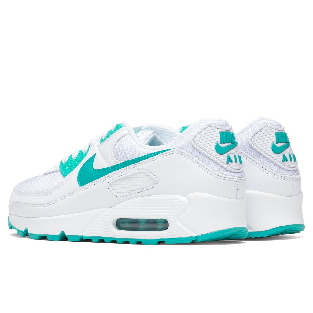 Air Max 90 - White/Hyper Jade â Feature