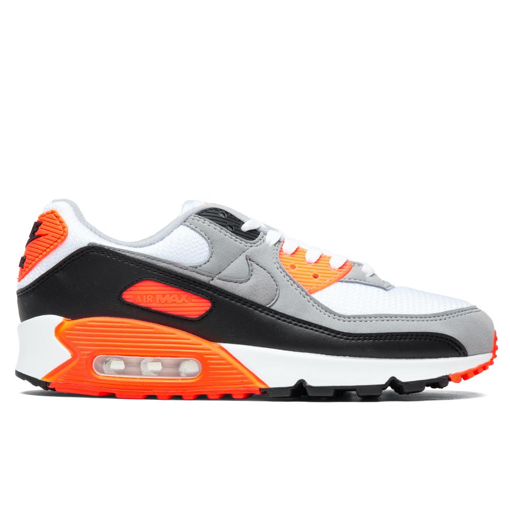 Air Max 90 - White/Particle Grey/Light Smoke Grey â Feature