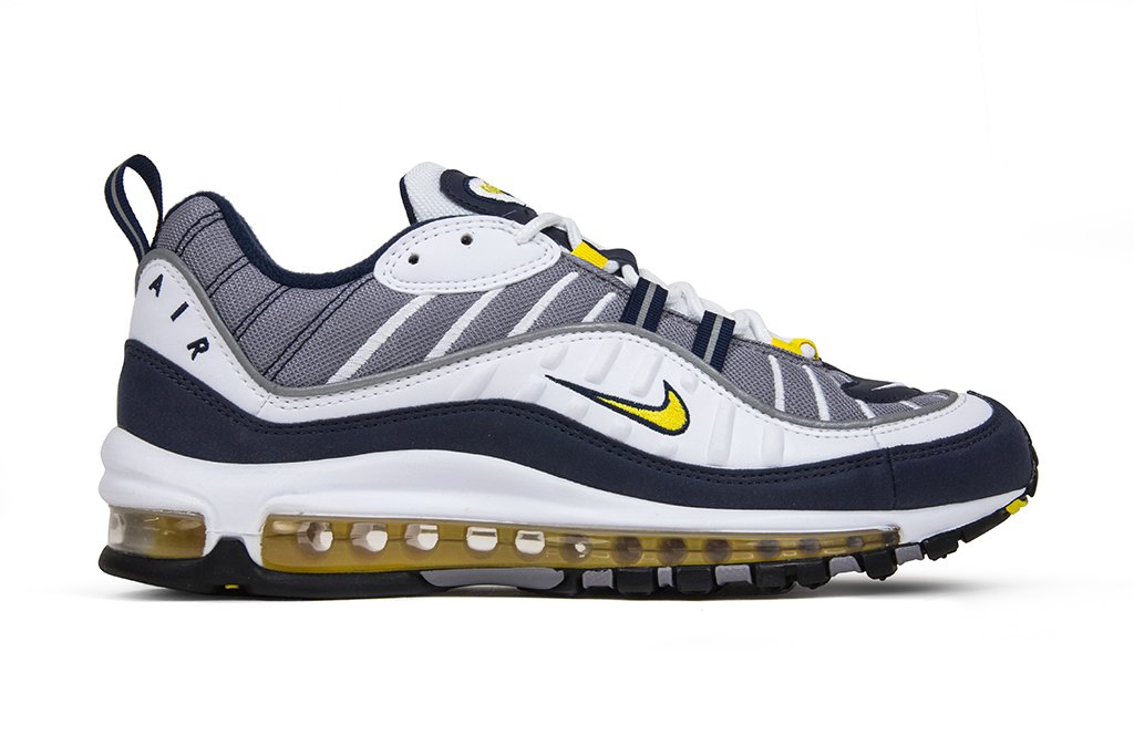 air max 98 yellow blue