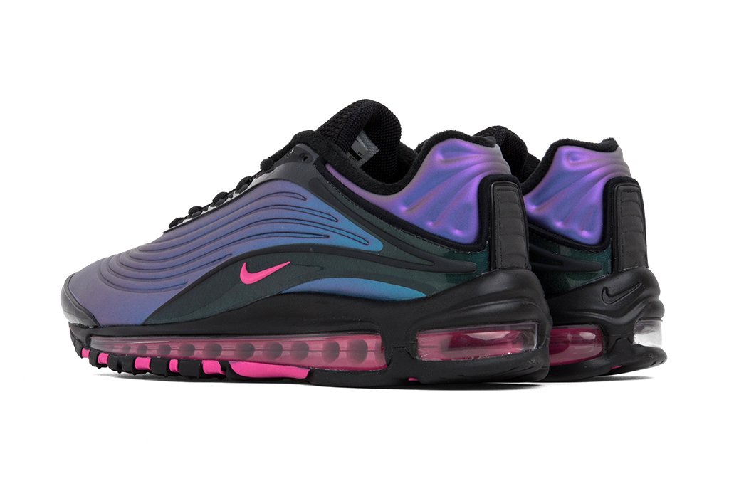 Air Max Deluxe - Black/Laser Fuchsia â Feature