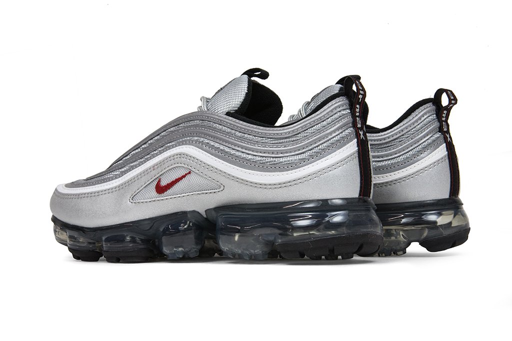 Air VaporMax '97 'Silver Bullet' Metallic Silver/Varsity Red