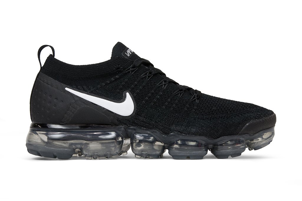 Air vapormax flyknit 2025 2 black/white/dark grey/metallic silver