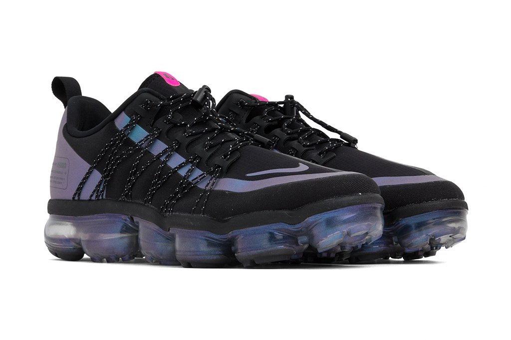 Air VaporMax Flyknit Run Utility Black/Laser Fuchsia/Anthracite