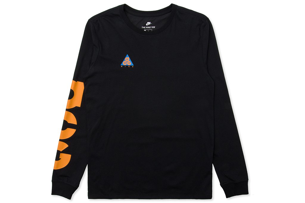 nike acg long sleeve black