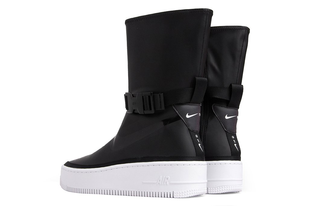 Women's Air Force 1 Sage High - Black/White â Feature