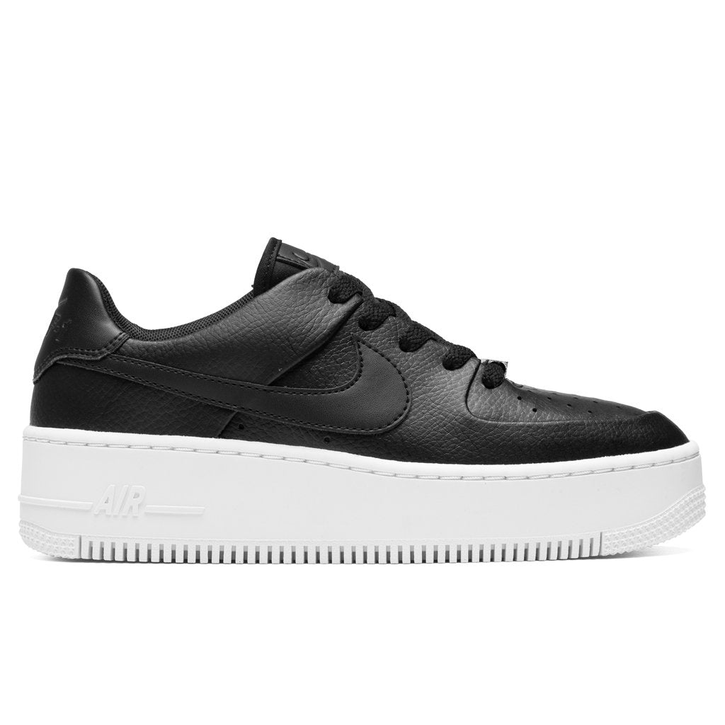 Women's Air Force 1 Sage Low - Black/White â Feature