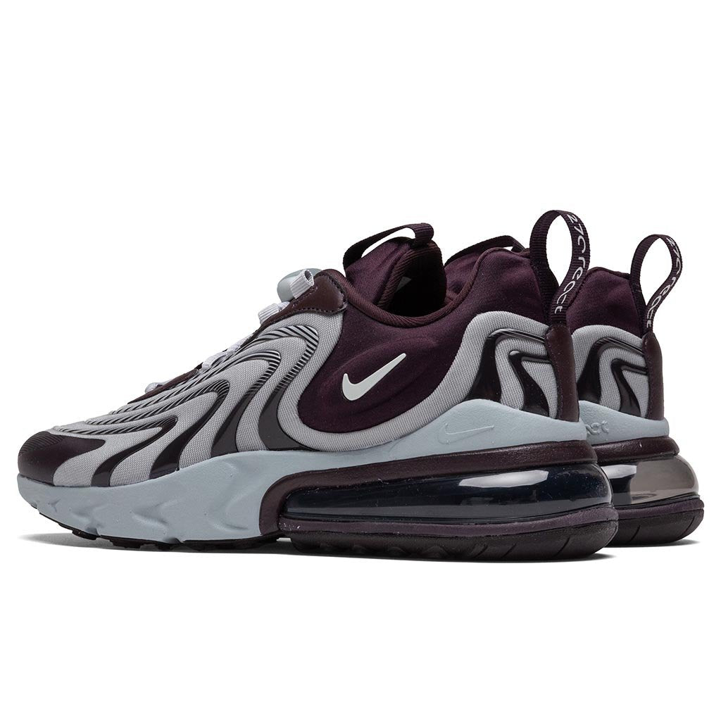Women's Air Max 270 React ENG - Burgundy Ash/Light Smoke Grey â Feature