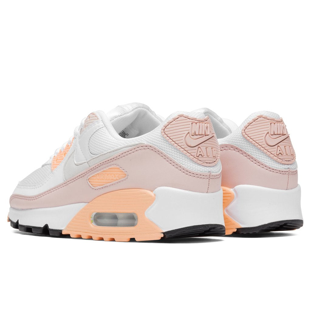 Women's Air Max 90 - White/Platinum Tint/Barely Rose â Feature