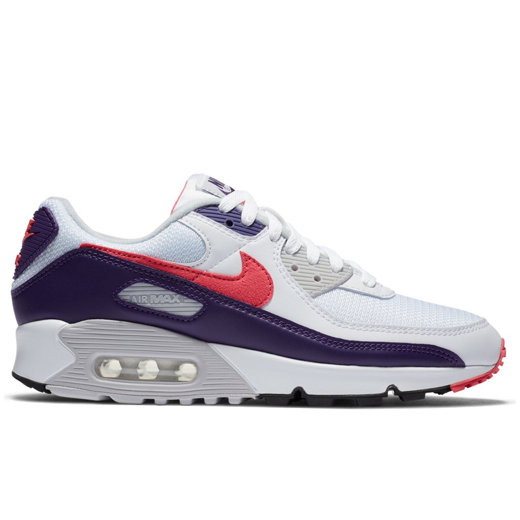 Women's Air Max III - White/Eggplant â Feature
