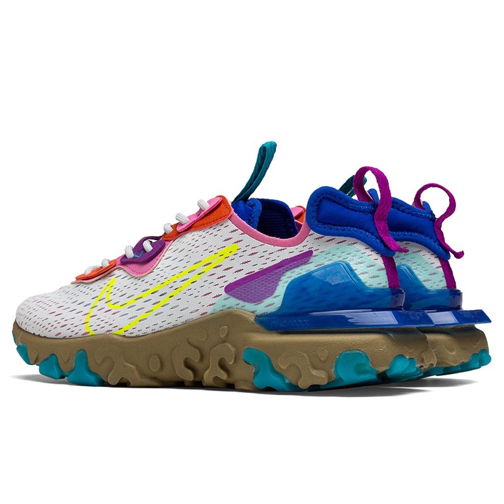 Women's React Vision - Photon Dust/Lemon Venom/Hyper Blue â Feature