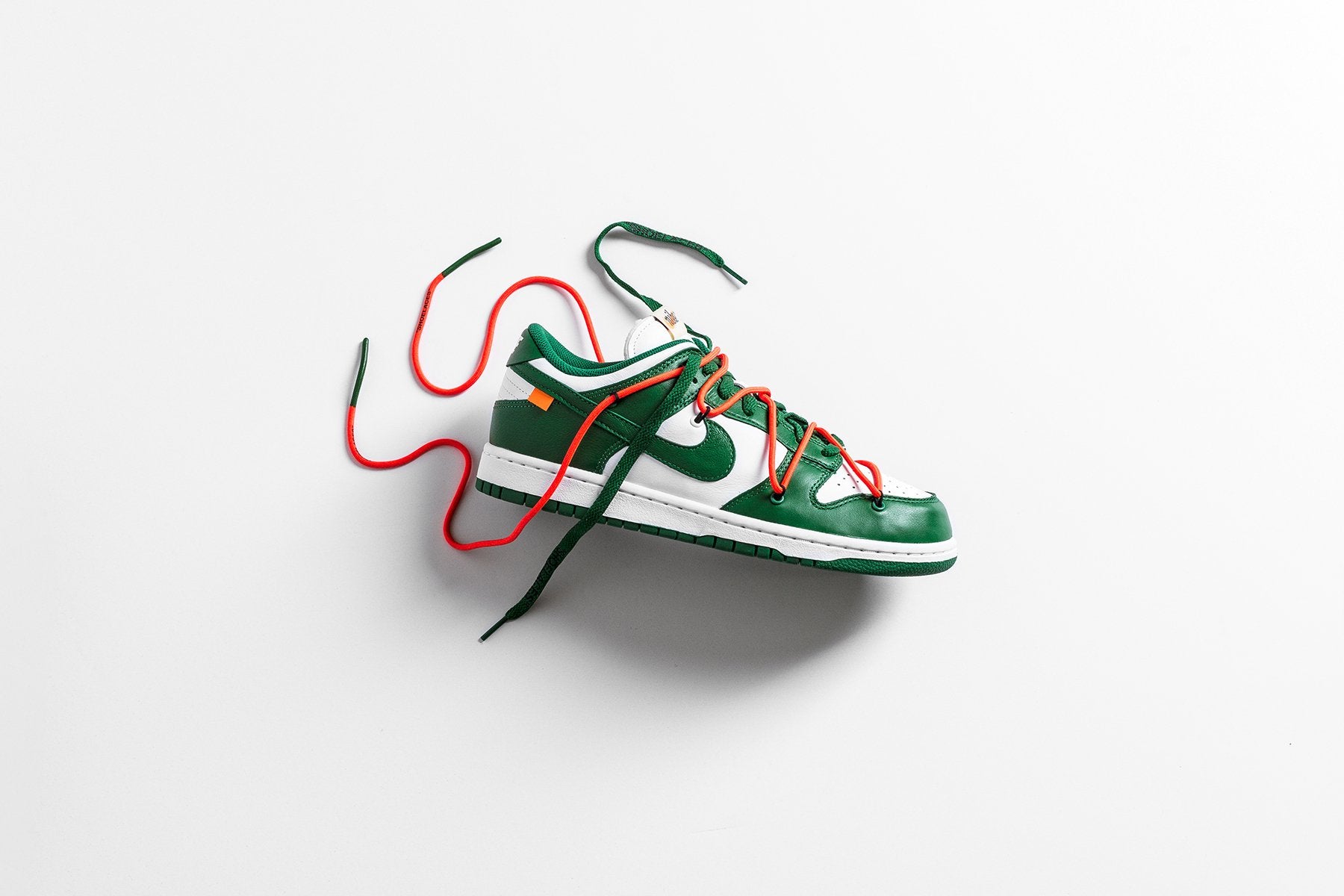 Nike x Off-White Dunk Low - White/Pine Green â Feature